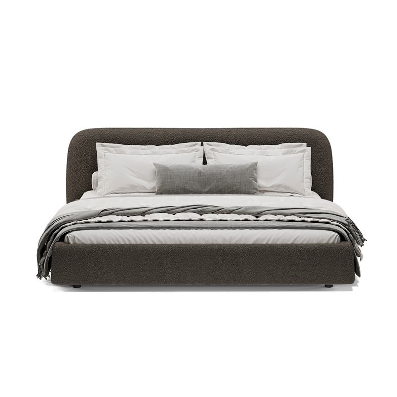Кровать Лагом букле buckle brown 1.2x2.0